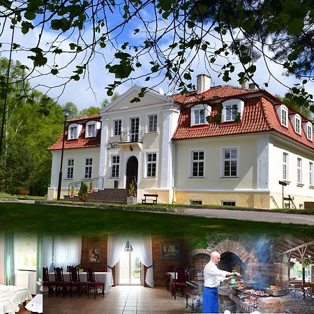 Hotel Ksiezycowy Dworek Кентшин Екстер'єр фото