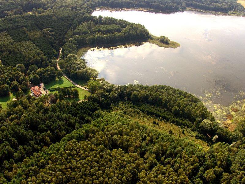 Hotel Ksiezycowy Dworek Кентшин Екстер'єр фото